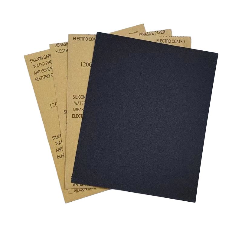 Nasstrocknetes Schleifpapier