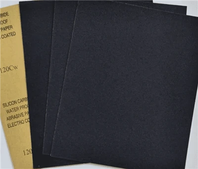 Wie sind die abrasiven Partikel auf dem Sandpapier am Grundmaterial fixiert? ...