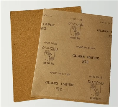 Was sind die Hauptmaterialien von Glasschleifpapier?